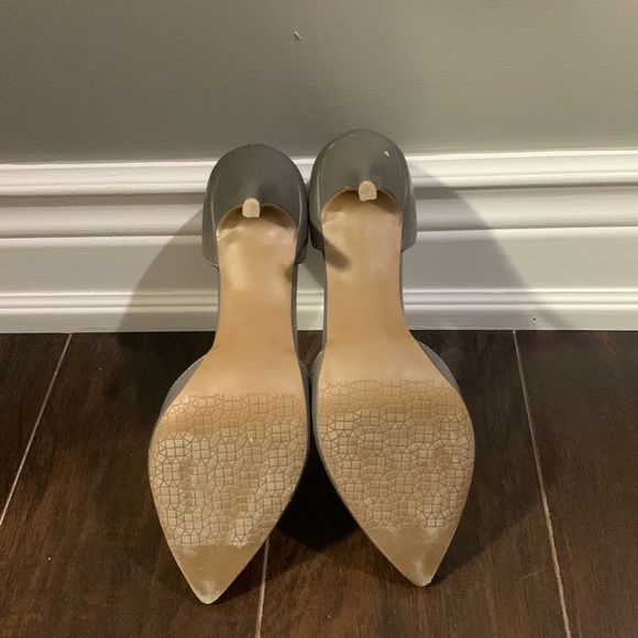 *2 items for $20* Like New Gray Town Shoes Leather Stelletos - Picture 3 of 6